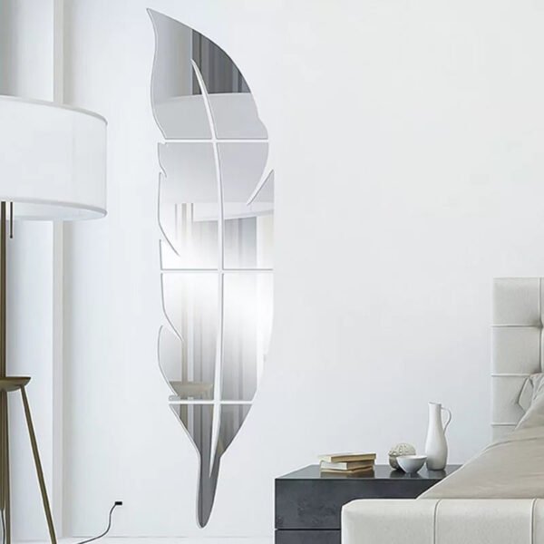 acrylic mirror on the wall