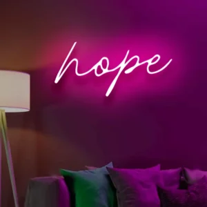 Hope Neon Sign - Embrace Positivity with Hope Neon Sign