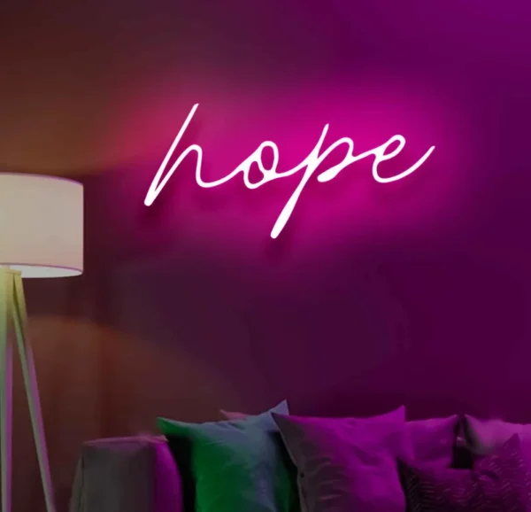 Hope Neon Sign - Embrace Positivity with Hope Neon Sign