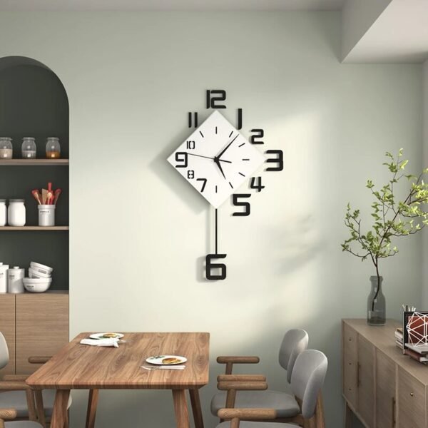 a clock on the wall