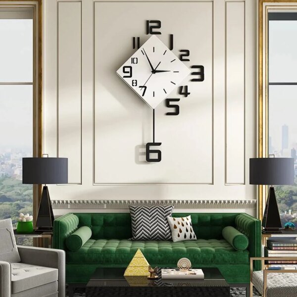 a clock on the wall