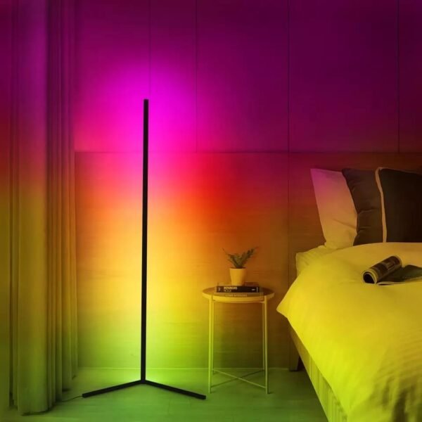 a neon lights with deiffrent colors of light for wall decoration