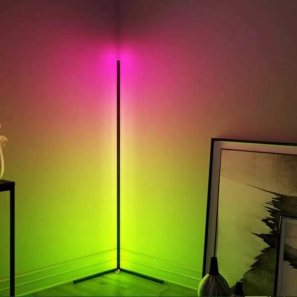 a neon lights with deiffrent colors of light for wall decoration